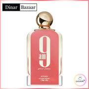 Afnan 9AM Pour Femme Eau de Parfum 100ml | Eleganter - frischer Damenduft kaufen | Dinar Bazaar
Afnan 9AM Pour Femme Eau de Parfum (100ml) – fruchtig, frisch & feminin. Ein moderner Damenduft mit Zitrus, Beeren & Amber. Perfekt für Alltag & besondere Anlässe.
Afnan 9AM Pour Femme kaufen, Damen Parfum Afnan, eleganter Damenduft, Afnan Eau de Parfum, frischer Sommerduft Damen, femininer Duft Afnan