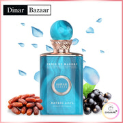 Anfar Bateig Azul Eau de Parfum 100ml | Frischer - fruchtiger Unisex-Duft | Dinar Bazaar
Anfar Bateig Azul Eau de Parfum (100ml) – frischer, fruchtiger Unisex-Duft mit Zitrus, Aprikose & Ambrette. Ideal für Sommer & Alltag.
Anfar Bateig Azul kaufen, Unisex Parfum, frischer Duft Anfar, Sommerduft Unisex, Zitrus-Frucht Duft, Bateig Azul Eau de Parfum