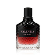 Eleganter, luxuriöser Flakon im Signature-Nieten-Design von Fragrance World Valentia Rome Intense Eau de Parfum 100 ml – exklusiv im dinar.at Onlineshop