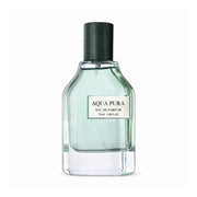 Eleganter 70-ml-Flakon von Fragrance World Aqua Pura Eau de Parfum mit strukturierter Kappe – exklusiv im dinar.at Onlineshop erhältlich.