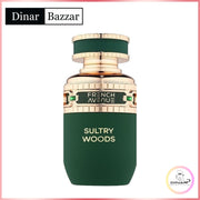 Sultry Woods Eau de Parfum 80 ml | French Avenue Herren Duft | Dinar Bazaar
Sultry Woods Eau de Parfum 80 ml – French Avenue Herrenparfüm mit würzigen, holzigen und orientalischen Noten. Jetzt entdecken & gratis Proben sichern!
Sultry Woods Eau de Parfum, French Avenue Herren Duft, orientalisches Herrenparfüm kaufen, luxuriöses Herrenparfüm, Natural Romance Kollektion
