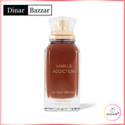 Vanilla Addiction by Gulf Orchid – 100 ml Unisex Eau de Parfum | Süßer Kokos-Vanille-Duft | Dinar Bazaar
Entdecken Sie Vanilla Addiction von Gulf Orchid – ein süßer und cremiger Unisex-Duft mit Kokos, Lavendel, Jasmin & Vanille. Jetzt online kaufen bei Dinar!
Vanilla Addiction Parfum, Gulf Orchid Duft, Unisex Parfum Vanille, Kokosnuss Parfum, süßes Eau de Parfum, Duft mit Tonkabohne, orientalisch blumig Unisex Duft