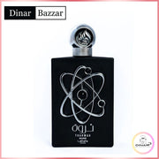 Lattafa Tharwah Silver EDP 100ml – Frischer Unisexduft mit Minze - Lavendel | Dinar Bazaar
Erleben Sie mit Lattafa Pride Tharwah Silver einen frischen, holzigen Unisexduft mit Noten von Minze, Bergamotte, Lavendel und Zedernholz – ideal für Frühling & Sommer.
Lattafa Tharwah Silver, Unisex Parfum, frischer Duft, Minzduft, Sommerparfum, Pride Collection