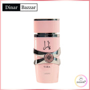 Lattafa Yara Eau de Parfum Damen 100 ml Flacon Pudrig-blumiger Damenduft | Dinar Parfums