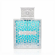 Rayhaan Aquatica Eau de Parfum transparenter 100ml Flakon für Herren.