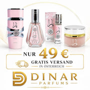 dinar parfums yara mega bundle 4 artikel fuer 45 euro kostenloser versand lattafa yara 100ml 50ml mukhammaria roll on oesterreich