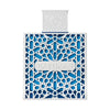 Minimalistischer, komplett weißer Flakon des Rayhaan Azul Eau de Parfum 100ml für Herren auf www.dinar.at.
