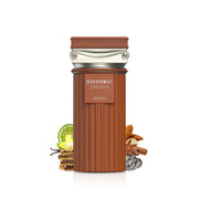 Schwerer Luxusflakon des Afnan Historic Sahara Extrait de Parfum 100ml im antiken Säulen-Design mit Kupfer-Finish – exklusiv online bei dinar.at