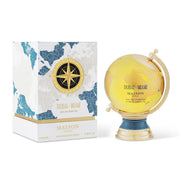  Atemberaubender Flakon in Form einer gläsernen Weltkugel von Maison Asrar Dubai Miami Eau de Parfum 100ml – exklusiv erhältlich im dinar.at Onlineshop.