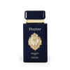 Schwerer und luxuriöser 100-ml-Flakon des Maison Asrar Hunter Eau de Parfum für Herren vor neutralem Hintergrund.