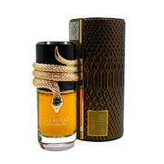 Lattafa Pride Musamam Eau de Parfum 100ml schwarzer Flakon mit goldener Schlange exklusiv bei Dinar Parfums Wien