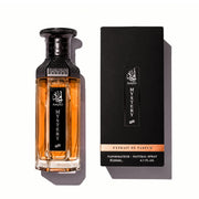 Monumentaler, luxuriöser 200ml Flakon von FAAN Amjad Mystery Extrait de Parfum aus der exklusiven Amjad-Kollektion bei dinar.at.