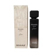 Monumentaler, tiefschwarzer Designer-Flakon von Assaf Frankel Black Elixir Eau de Parfum 200ml exklusiv erhältlich bei Dinar Parfums Wien.