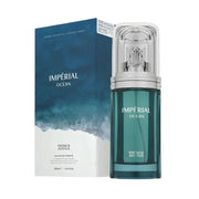 Hochwertiger, aquatisch-blauer 100ml Flakon von French Avenue Impérial Ocean Extrait de Parfum im edlen Premium-Design bei dinar.at.