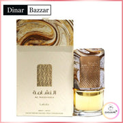 Lattafa Al Nashama Eau de Parfum Unisex 100 ml | Intensiver Fruchtig-Würziger Duft | Dinar Bazaar

Lattafa Al Nashama Unisex EDP 100ml – fruchtig, würzig &amp; raffiniert. Entdecken Sie diesen exklusiven Duft bei DINAR und hinterlassen Sie bleibenden Eindruck.

Lattafa Al Nashama kaufen, Unisex Parfum Lattafa, Eau de Parfum 100 ml, fruchtiger Duft Herren Damen, orientalischer Duft Unisex