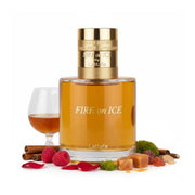 Extravaganter, kunstvoll gestalteter 110ml Flakon von Lattafa Fire on Ice Eau de Parfum bei dinar.at.
