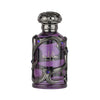 Eleganter, violetter 100ml Design-Flakon von Lattafa Habik For Men Eau de Parfum mit feiner arabischer Inschrift und einer verzierten, schweren Kappe bei dinar.at