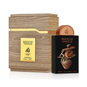 Luxuriöser, goldener 100ml Design-Flakon von Lattafa Pride Brioche Vanille Eau de Parfum in edler Nischen-Optik bei dinar.at.