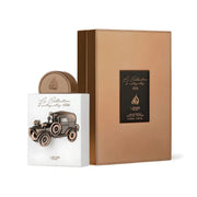 Kunstvoller, antisiert gestalteter 100ml Luxusflakon von Lattafa Pride La Collection D’antiquités 1886 Eau de Parfum im Vintage-Nischen-Design bei dinar.at.