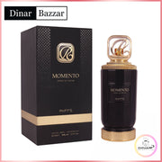 Momento by Riiffs – 100 ml Eau de Parfum für Herren | Orientalisch - Elegant | Dinar Bazaar

Erleben Sie mit Momento von Riiffs einen eleganten Herrenduft mit Safran, Oud &amp; Karamell. Jetzt entdecken bei DINAR – für Männer mit Stil.

Momento Riiffs Herrenparfum, Eau de Parfum Männer orientalisch, Herrenduft mit Oud und Rose, Riiffs Parfum kaufen, Edler Herrenduft 100 ml
