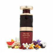 Eleganter, tiefvioletter 100ml Flakon von French Avenue Prune Hypnos Extradose Extrait de Parfum in edler Premium-Verpackung bei dinar.at.