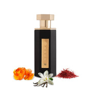 Eleganter, minimalistischer 100ml Luxusflakon von REEF Perfumes REEF 31 Eau de Parfum mit goldener Kappe bei dinar.at.