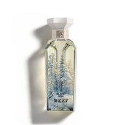 Hochwertiger, facettierter 150ml Luxusflakon von REEF Perfumes Blanc Ash Eau de Parfum aus der exklusiven Winter-Kollektion bei dinar.at.