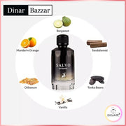 Salvo Eau de Parfum 100 ml – Herrenparfüm von Maison Alhambra | Aromatisch - Elegant | Dinar Bazaar

Salvo von Maison Alhambra – Aromatisch-würziger Herrenduft mit Bergamotte, Lavendel &amp; Vanille. Jetzt online entdecken bei dinar.at!

Salvo Maison Alhambra, Herrenduft mit Lavendel, Eau de Parfum Herren 100 ml, maskuliner Duft, würziges Parfüm Männer