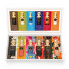 Hochwertige, elegante Premium-Geschenkbox des Almas Perfumes Scented Stories Sets mit sechs edlen 30ml Flakons aus Saudi-Arabien bei dinar.at.