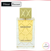 Swiss Arabian Shaghaf Eau de Parfum 75ml | Luxuriöser Damenduft | Dinar Bazaar

Swiss Arabian Shaghaf Eau de Parfum 75ml – fruchtig, blumig &amp; holzig. Sinnlicher Damenduft voller Eleganz &amp; Leidenschaft. Jetzt exklusiv entdecken!

Swiss Arabian Shaghaf kaufen, Damen Parfum orientalisch, luxuriöses Eau de Parfum, Swiss Arabian Damendüfte, Shaghaf 75ml