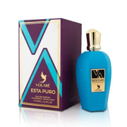 Prachtvoller, eleganter Designer-Flakon von Volare Esta Puro Eau de Parfum 100ml exklusiv erhältlich bei Dinar Parfums Wien.