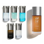 Majestätische Luxus-Geschenkbox des Assaf Wild Colt Bakhur Sets mit einem 150ml Flakon und fünf edlen 10ml Travel-Minis exklusiv erhältlich bei Dinar Parfums Wien.