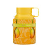 Elegantes gelbes Flakon-Design des Armaf Odyssey Go Mango Eau de Parfum 100ml – Ein exotischer Luxusduft für Damen und Herren, exklusiv bei dinar.at