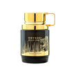 Prachtvoller, goldglänzender 100ml Luxusflakon des Armaf Odyssey Wild One Gold Edition Eau de Parfum vor elegantem Hintergrund – exklusiv online bei dinar.at