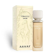 Massiver, luxuriöser Flakon von Assaf Tobacco Jam 50 Extrait de Parfum 100ml – exklusiv erhältlich im dinar.at Onlineshop.