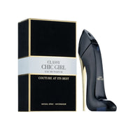 Luxuriöser, schwerer 90ml Designer-Flakon des Fragrance World Classy Chic Girl Eau de Parfum in einer eleganten Premium-Präsentation – exklusiv bei dinar.at