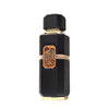Edler, schwerer Flakon des French Avenue Ighwa By Night Eau de Parfum 100 ml auf einem luxuriösen, dunklen Hintergrund