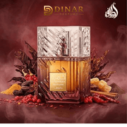 Lattafa Khamrah Dukhan Eau de Parfum 100ml Bernstein Kristallflakon exklusiv bei Dinar Parfums Wien