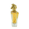 Extravaganter goldener Flakon mit Pferdekopf-Kappe von Lattafa Maahir Eau de Parfum 100ml – exklusiv im dinar.at Onlineshop.