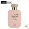 Rasasi Hawas Éclat for Her Eau de Parfum 100ml – Femininer Abendduft mit Litschi, Rose - Vanille |  Dinar Parfums