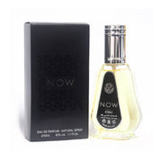 Rave Now Black Eau de Parfum 50ml Travel Size Spray in schwarzem Flakon.