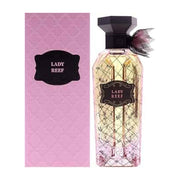Luxuriöser, minimalistischer Glasflakon von Reef Perfumes Lady Reef Eau de Parfum 150 ml für Damen auf www.dinar.at