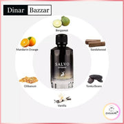 Salvo Eau de Parfum 100 ml – Herrenparfüm von Maison Alhambra | Aromatisch - Elegant | Dinar Bazaar

Salvo von Maison Alhambra – Aromatisch-würziger Herrenduft mit Bergamotte, Lavendel &amp; Vanille. Jetzt online entdecken bei dinar.at!

Salvo Maison Alhambra, Herrenduft mit Lavendel, Eau de Parfum Herren 100 ml, maskuliner Duft, würziges Parfüm Männer